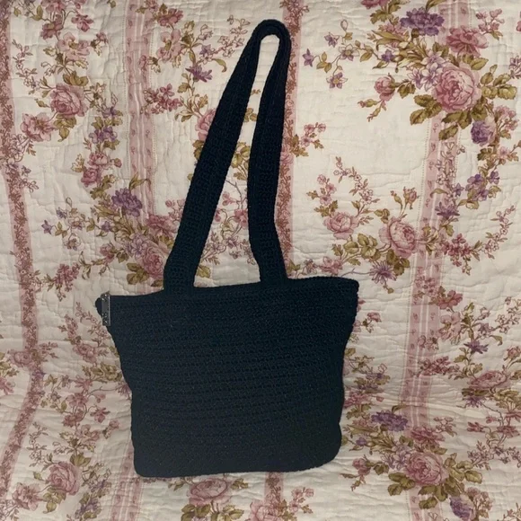 the sak Original crochet Tote Bag. Vintage - Picture 3 of 15